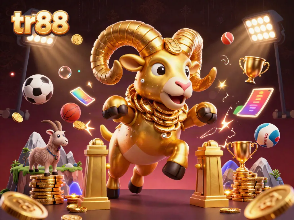 Experience the thrill of tr88 with a golden ram and sports betting excitement!