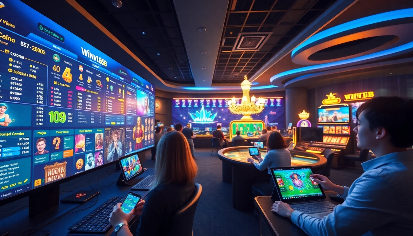Experience the thrill of online gambling at winvn88.live with vibrant games and engaging interfaces.