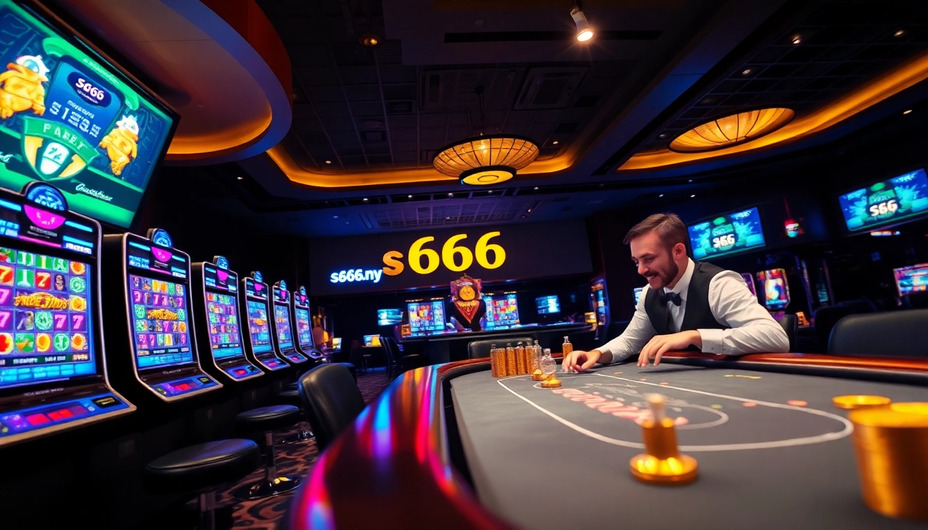 S666.nyc online casino interface showcasing vibrant games and a secure environment