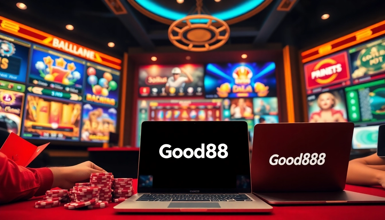 Interactive online gaming experience at good88.hu.net with vibrant casino interface and players.