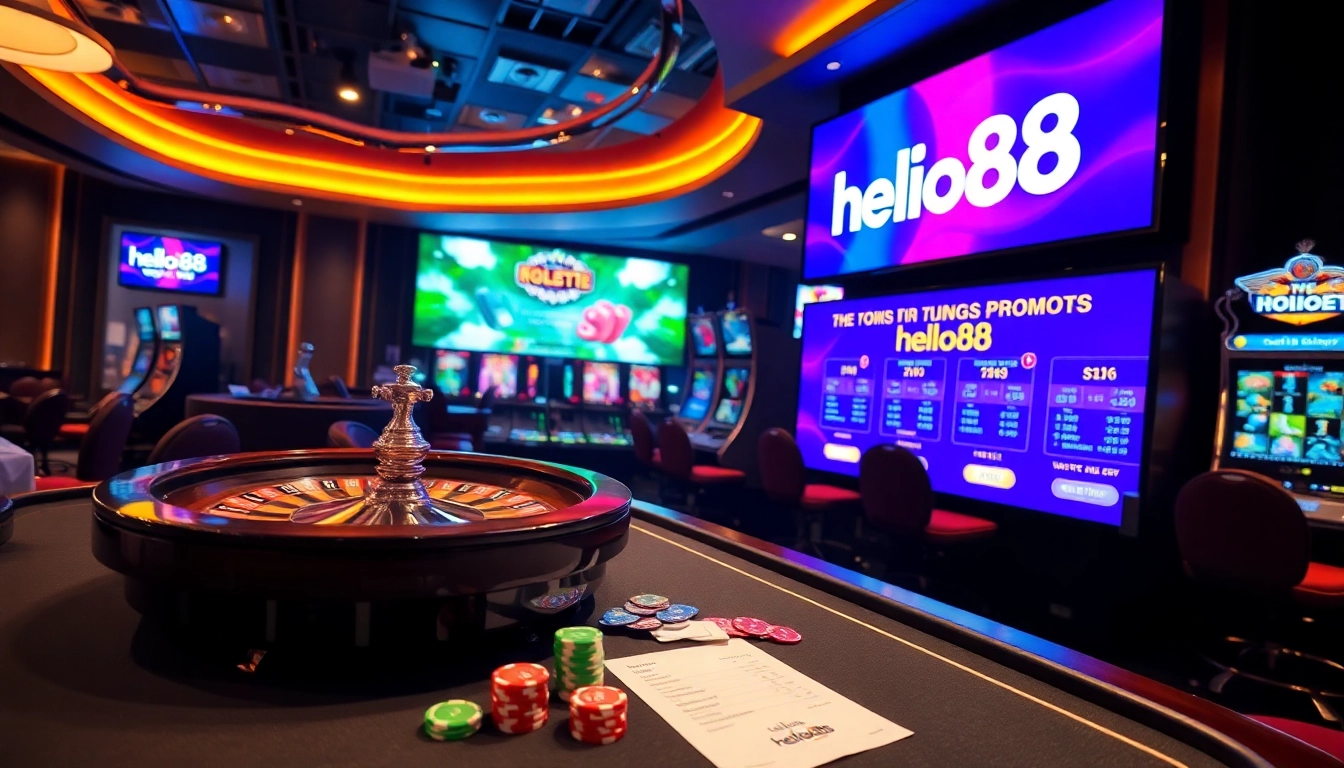 Experience the thrill of casino games at hello88 with exciting promotions and top-notch visuals.