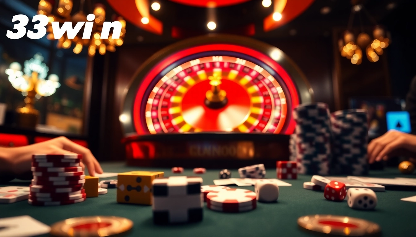 Experience the thrill of 33win with professional casino games and immersive online gambling.