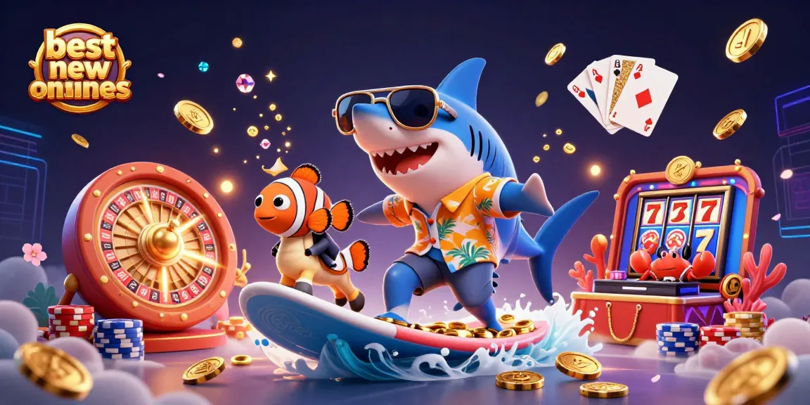 Experience the excitement of best new online casinos with vibrant characters and dynamic gaming elements.