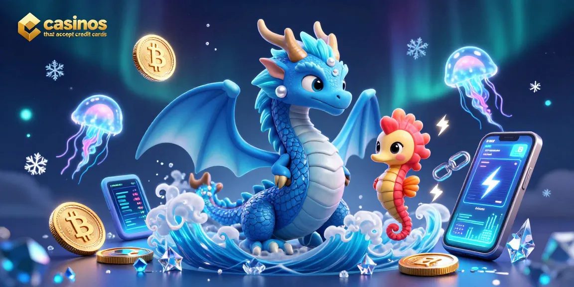 Engage in thrilling gameplay at casinos that accept credit cards with vibrant characters and game elements.