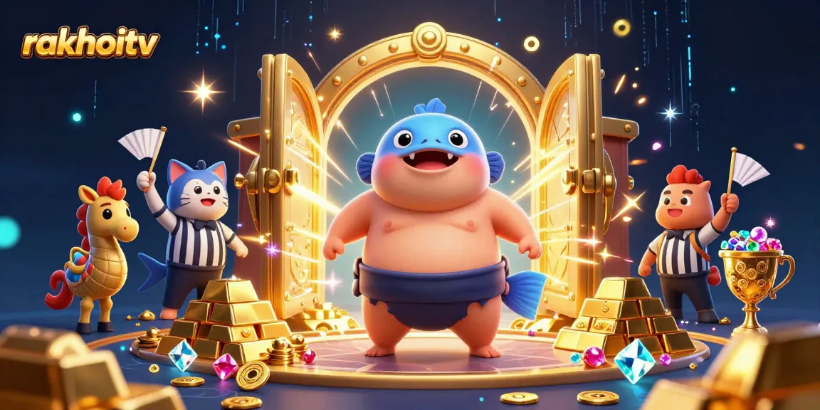 Rakhoitv delivers exciting underwater gambling action with fugu, catfish referee, and seahorse fans.