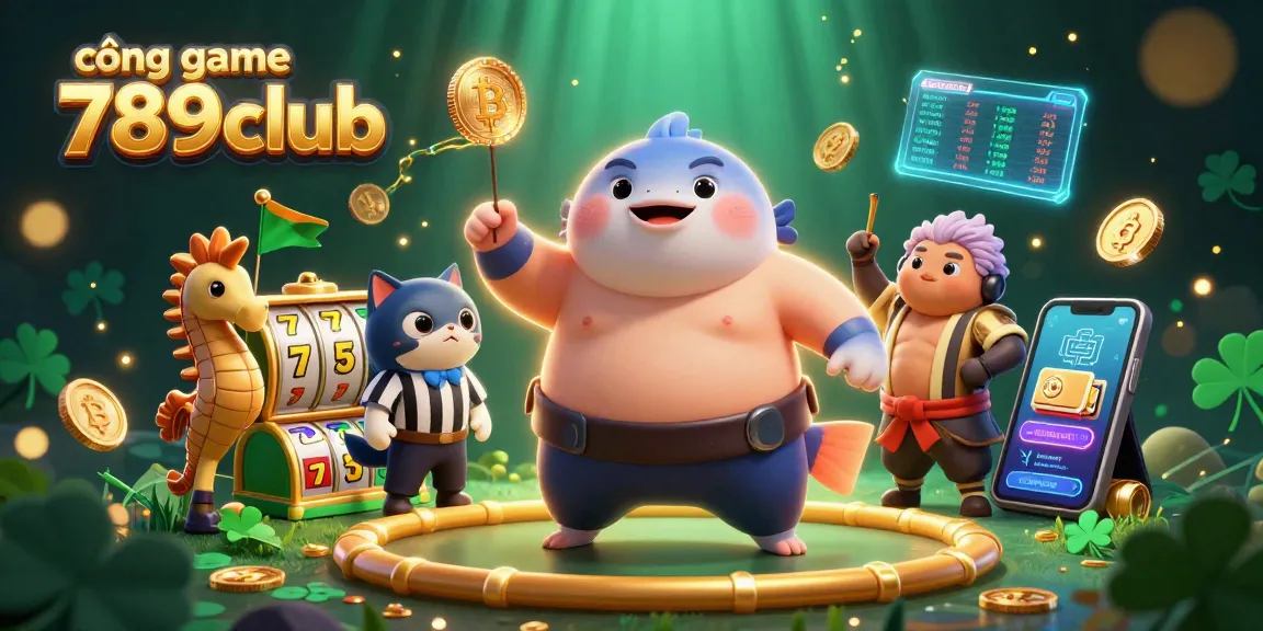 Engage in thrilling gameplay with cổng game 789club featuring vibrant underwater casino elements.